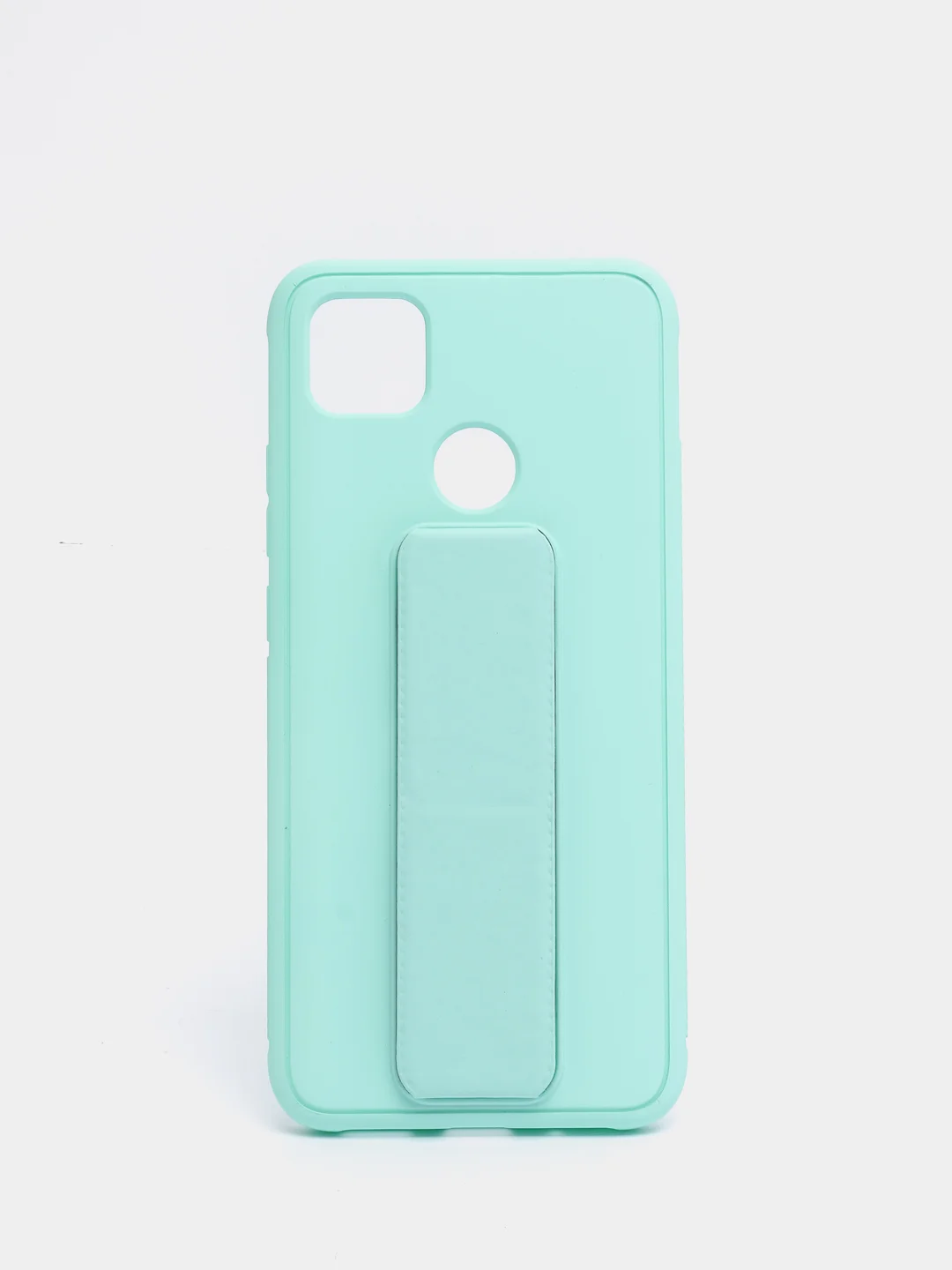 Бирюзовый чехол Xiaomi Redmi 9C, 9C NFC, 10A, Редми 9С (НФС), 10А силиконовый под кожу с подставкой