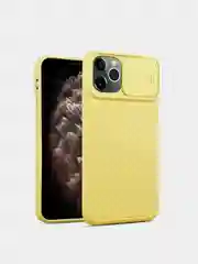 Желтый чехол для мобильного телефона iphone