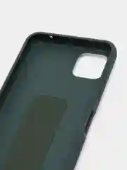 Зеленый чехол Samsung Galaxy A22s / A22 5G, Галакси А22с / А22 силиконовый под кожу с подставкой