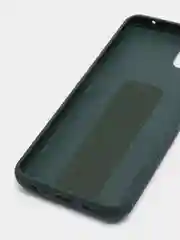 Зеленый чехол Samsung Galaxy A22s / A22 5G, Галакси А22с / А22 силиконовый под кожу с подставкой