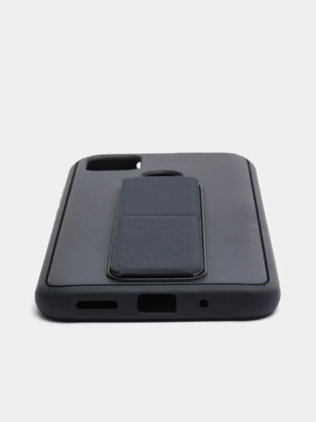 Темно-синий чехол Xiaomi Redmi 9C, 9C NFC, 10A, Редми 9С (НФС), 10А силиконовый под кожу с подставкой