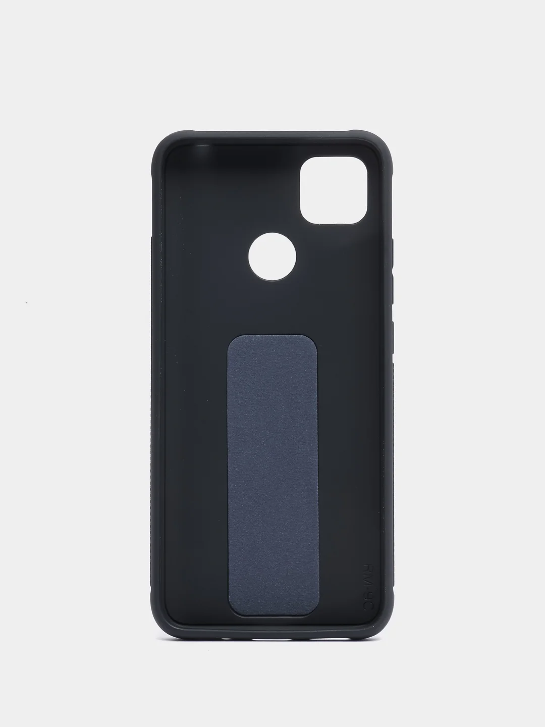 Темно-синий чехол Xiaomi Redmi 9C, 9C NFC, 10A, Редми 9С (НФС), 10А силиконовый под кожу с подставкой