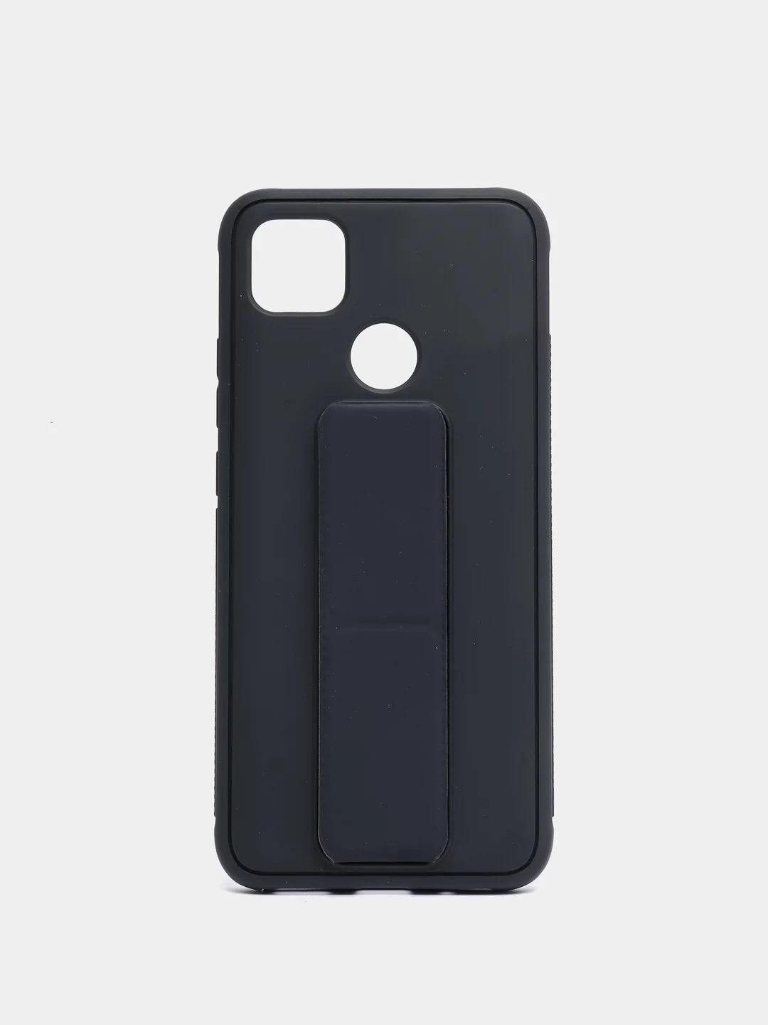Темно-синий чехол Xiaomi Redmi 9C, 9C NFC, 10A, Редми 9С (НФС), 10А силиконовый под кожу с подставкой
