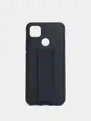 Темно-синий чехол Xiaomi Redmi 9C, 9C NFC, 10A, Редми 9С (НФС), 10А силиконовый под кожу с подставкой