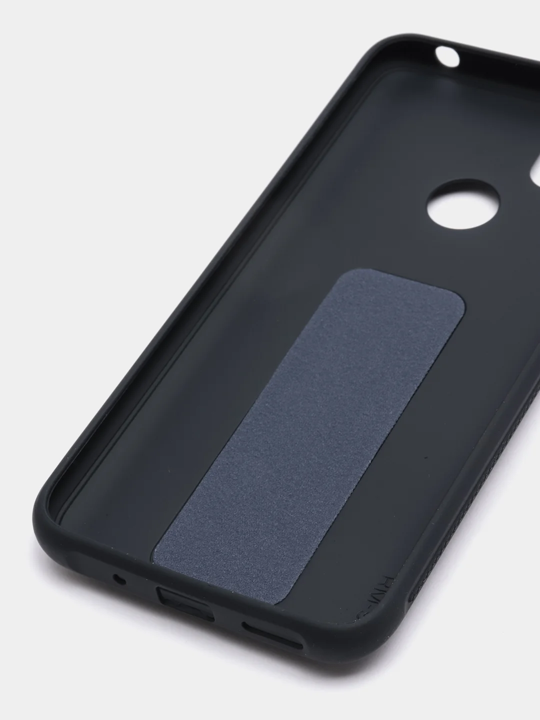 Темно-синий чехол Xiaomi Redmi 9C, 9C NFC, 10A, Редми 9С (НФС), 10А силиконовый под кожу с подставкой
