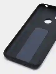 Темно-синий чехол Xiaomi Redmi 9C, 9C NFC, 10A, Редми 9С (НФС), 10А силиконовый под кожу с подставкой