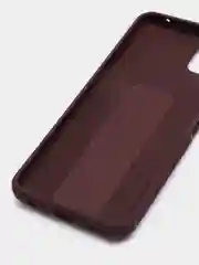 Бордовый чехол Samsung Galaxy A22s / A22 5G, Галакси А22с / А22 силиконовый под кожу с подставкой