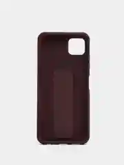 Бордовый чехол Samsung Galaxy A22s / A22 5G, Галакси А22с / А22 силиконовый под кожу с подставкой