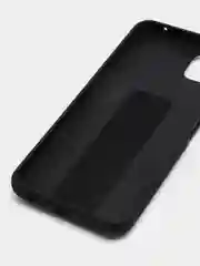 Черный чехол Samsung Galaxy A22s / A22 5G, Галакси А22с / А22 силиконовый под кожу с подставкой