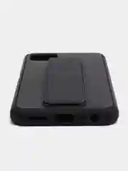 Черный чехол Samsung Galaxy A22s / A22 5G, Галакси А22с / А22 силиконовый под кожу с подставкой