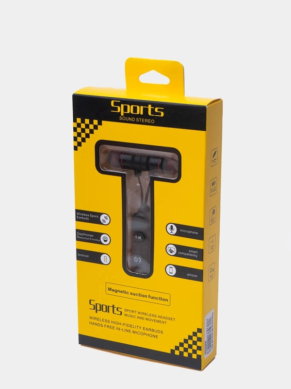 Беспроводные Bluetooth Наушники Sports Sound Stereo