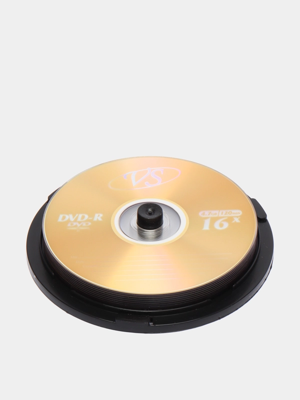 Диски для записи DVD-R 4,7 GB 16x Cake box 10/25/50