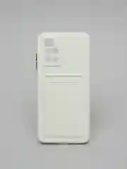 Белый чехол с отделением для пластиковой карты XIAOMI REDMI 10