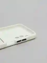 Белый чехол с отделением для пластиковой карты XIAOMI REDMI 10