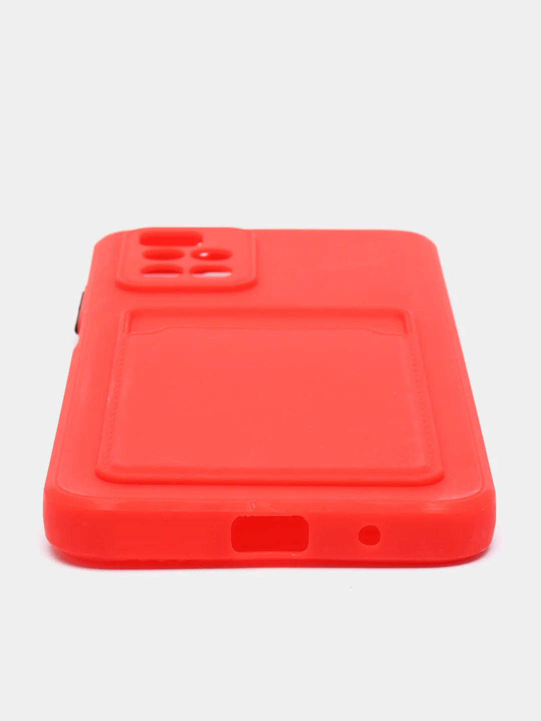 Красный чехол с отделением для пластиковой карты XIAOMI REDMI 10