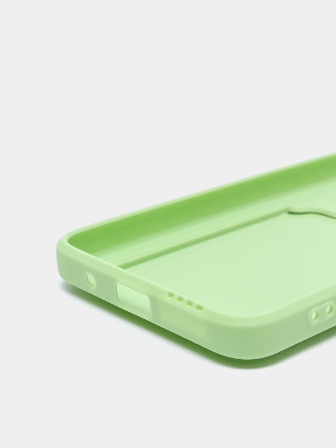 Салатовый чехол с отделением для пластиковой карты XIAOMI REDMI 10