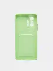 Салатовый чехол с отделением для пластиковой карты XIAOMI 11T / XIAOMI 11T pro