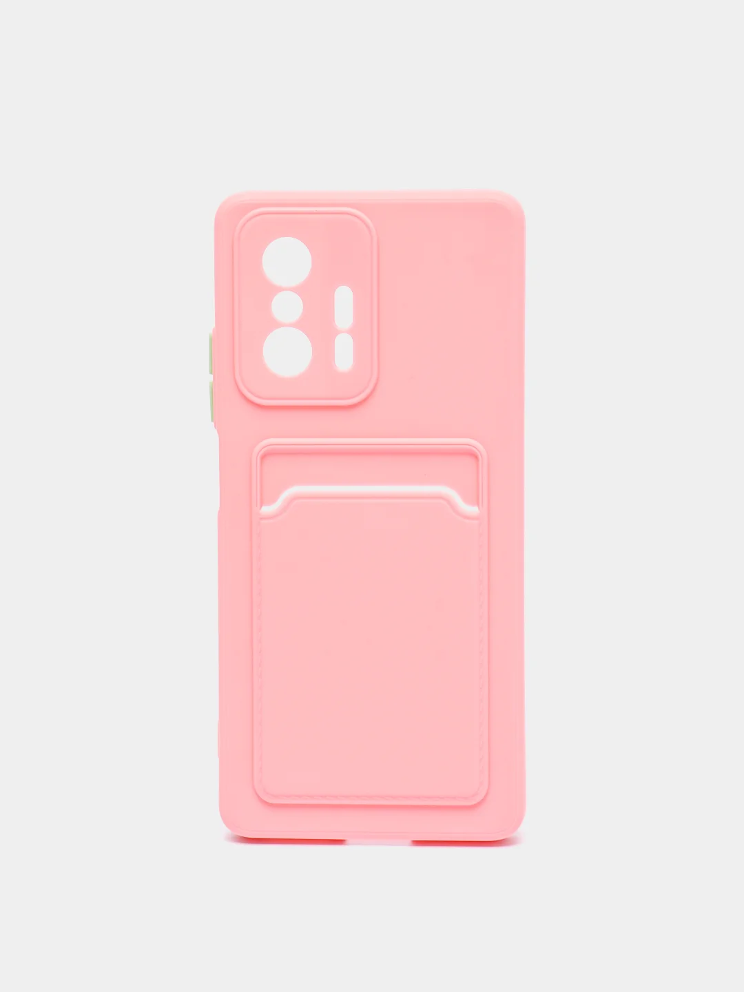 Розовый чехол с отделением для пластиковой карты XIAOMI 11T / XIAOMI 11T pro