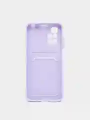 Лавандовый чехол с отделением для пластиковой карты XIAOMI REDMI 10