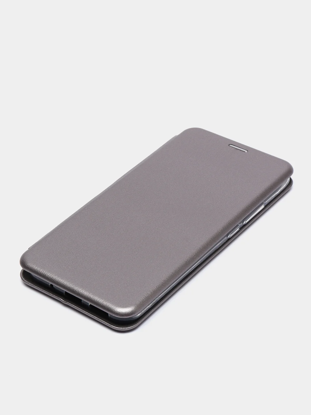 Серый чехол книжка Xiaomi Redmi 10C