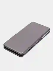 Серый чехол книжка Xiaomi Redmi 10C