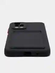 Черный чехол с отделением для пластиковой карты XIAOMI REDMI 10