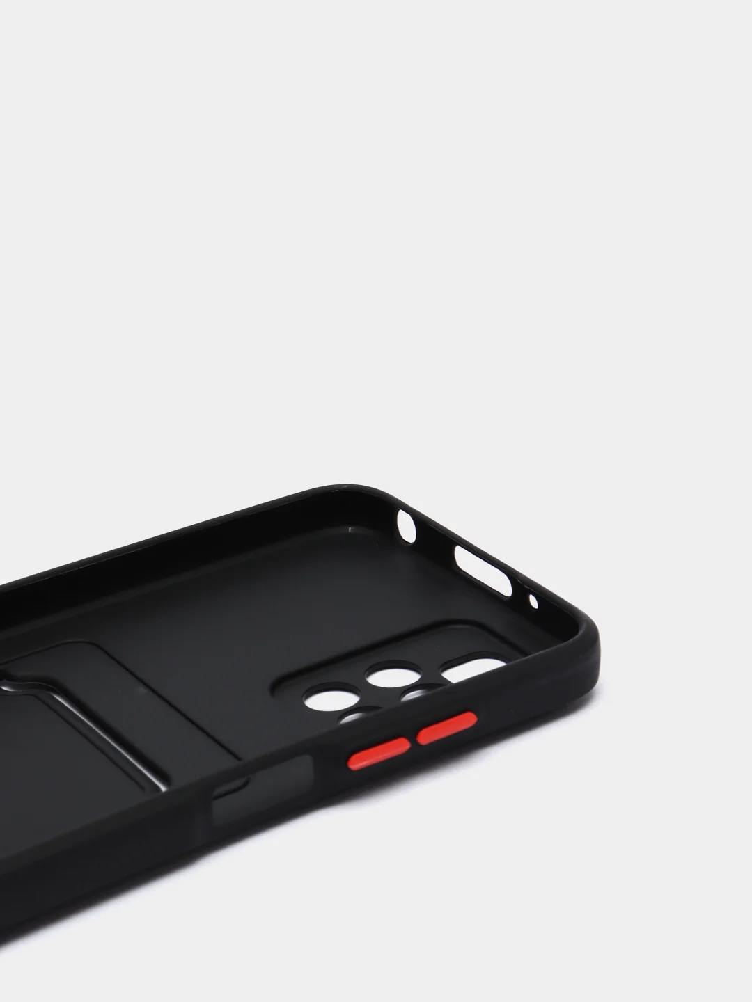 Черный чехол с отделением для пластиковой карты XIAOMI REDMI 10