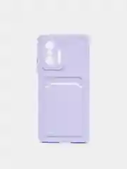Лавандовый чехол с отделением для пластиковой карты XIAOMI 11T / XIAOMI 11T pro