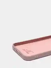 Бежевый чехол для iPhone 11, 12 с бархатной подкладкой с картинкой / рисунком