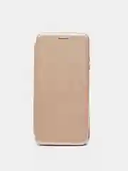 Золотой чехол-книжка для Xiaomi Redmi Note 10 /  Redmi Note 10S / Poco M5S