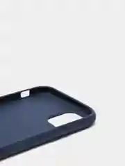 Синий чехол силиконовая накладка Apple Iphone 11