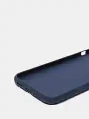 Синий чехол силиконовая накладка Apple Iphone 11