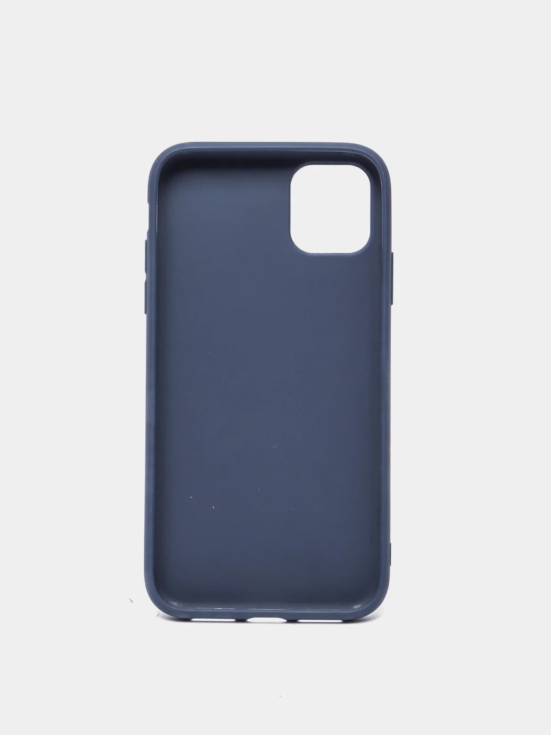 Синий чехол силиконовая накладка Apple Iphone 11