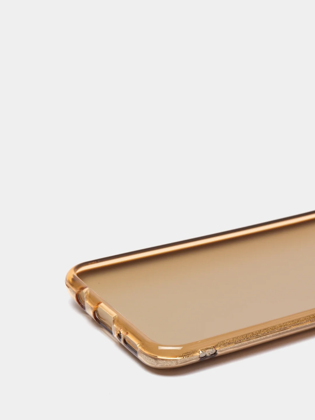 Золотой чехол Samsung Galaxy A50 / A50s / A30s блестящий сияющий с защитой камеры