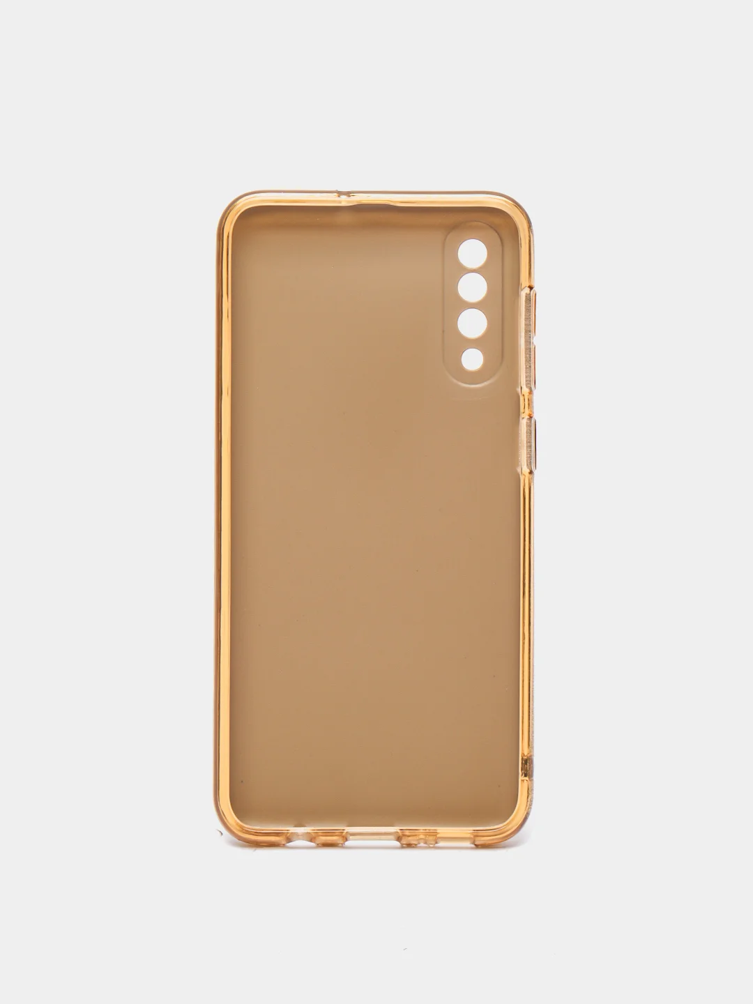 Золотой чехол Samsung Galaxy A50 / A50s / A30s блестящий сияющий с защитой камеры