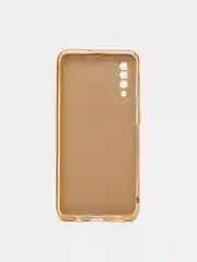 Золотой чехол Samsung Galaxy A50 / A50s / A30s блестящий сияющий с защитой камеры