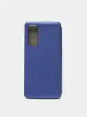 Темно-синий чехол-книжка для Huawei P Smart 2021