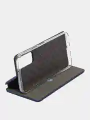 Темно-синий чехол-книжка для Huawei P Smart 2021