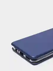 Темно-синий чехол-книжка для Huawei P Smart 2021