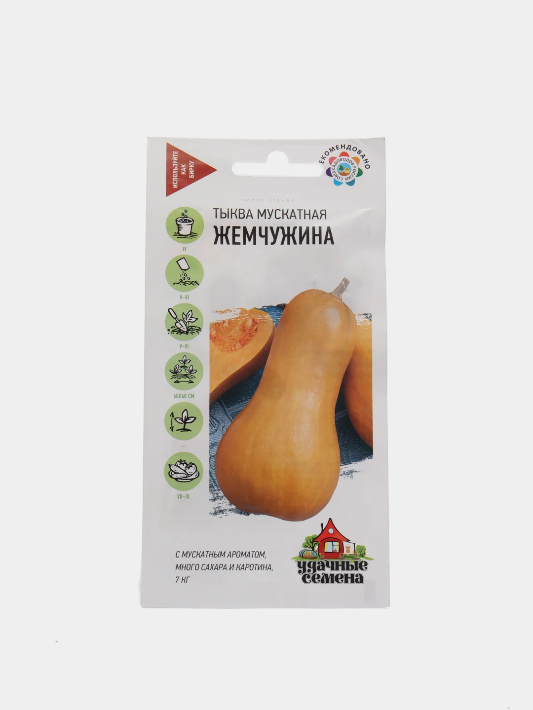 Семена Тыква мускатная "Жемчужина", белая