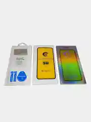 Черный защитное стекло 9D iPhone 13 Pro Max / 13 Pro / 13 / 13 Mini / 12 / 11 / 7 8 Plus / SE / 6