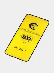 Черный защитное стекло 9D iPhone 13 Pro Max / 13 Pro / 13 / 13 Mini / 12 / 11 / 7 8 Plus / SE / 6