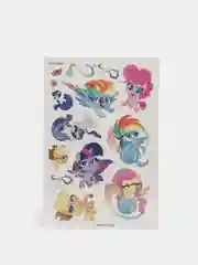 Аметистовый тату "Минни Маус" "My Little Pony", переводные, для девочки
