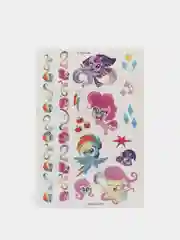 Аметистовый тату "Минни Маус" "My Little Pony", переводные, для девочки