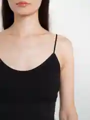 Черный женский топ