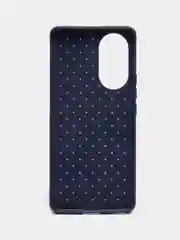 Темно-синий чехол для Honor 50, плетение
