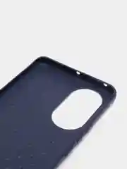 Темно-синий чехол для Honor 50, плетение