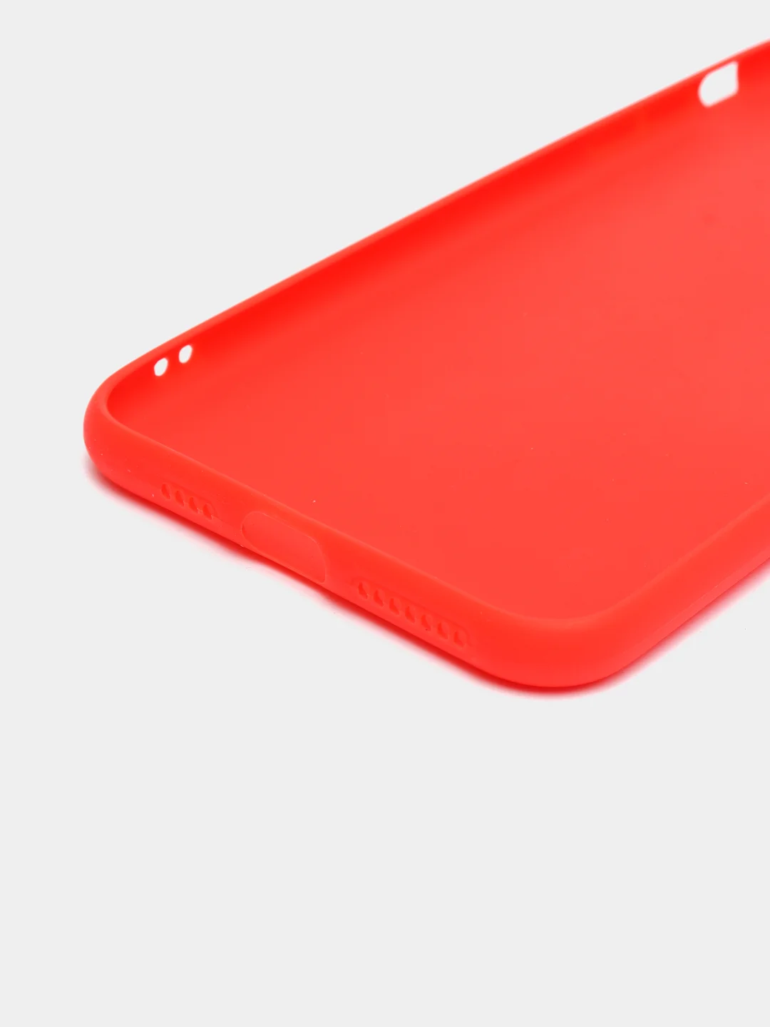Cиликоновый чехол кейс для Apple iPhone Xs Max/ айфон красный