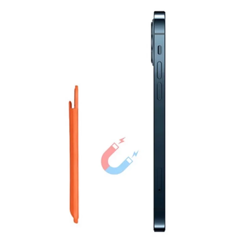 Конфетный чехол-бумажник из эко-кожи с поддержкой MagSafe для телефона