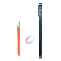 Конфетный чехол-бумажник из эко-кожи с поддержкой MagSafe для телефона